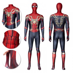 Iron Spider Cosplay Costume SpiderMan Far From Home Movie-Grade Nylon Jumpsuit