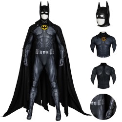 Batman cosplay costume Bruce Wayne good looking jumpsuit