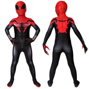 Children's Halloween Gift SpiderMan Cosplay Costume Children's Nylon Suit